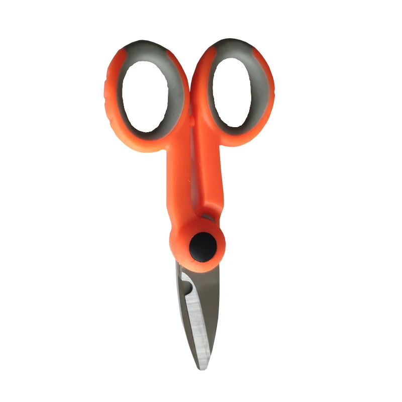 

Multi-Function ZHW-1 kevlar scissors cutter FTTH Optical Fiber Jumper Cable Scissors Stainless Steel Scissors