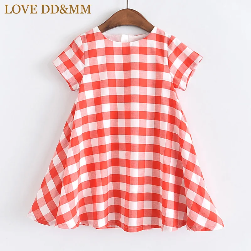 Платья для девочек LOVE DD & MM летняя новая детская одежда 2020 простое и комфортное