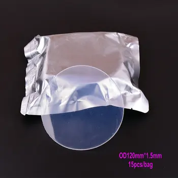 

30 pcs/2 bags Hard OD120*1.5mm Round Orthodontic Vacuum Forming plastic Sheet for Making Mouth guard and teeth whitening