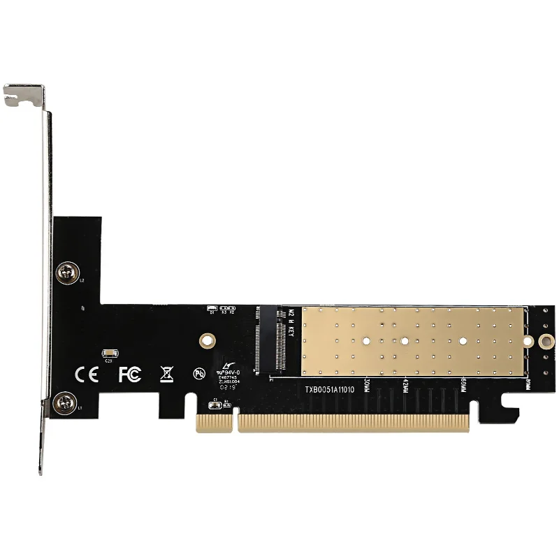 M.2 к PCIE X16 адаптер M.2 NVMe SSD NGFF к PCIE 3,0X16 адаптер M ключ карта поддержка PCI Express 3,0x4 Размер 2230-2280 m.2 SSD