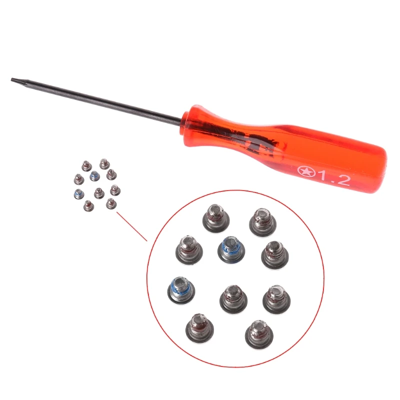 

Bottom Back Case Cover Screws+ Screwdriver For Macbook Pro Retina A1398 A1425 10166