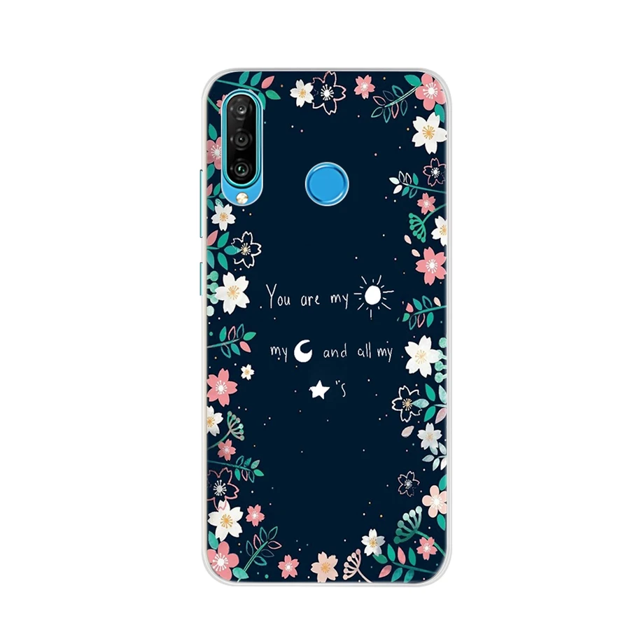 Чехол для huawei p30 lite pro силиконовый чехол ТПУ задняя крышка для телефона мягкий чехол для Funda huawei p30 pro p30lite p30pro p 30 lite чехол - Цвет: Серебристый