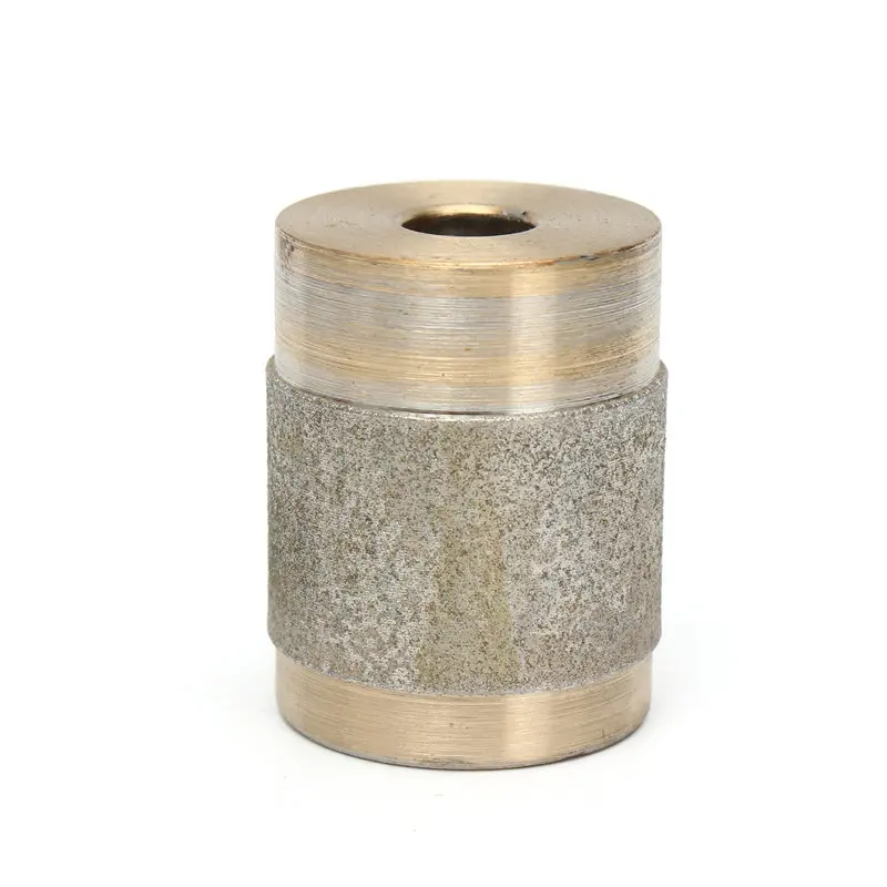 1PC 1'' Gel Bit Brass Glass Grinder Head Stained Glass Grinder Tools For Glass Stone High Quality