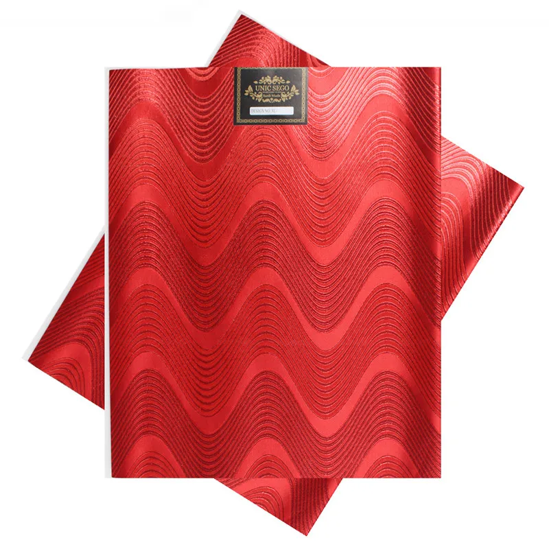 

SL-1533,New design,African sego headties,Gele & Wrapper,2pcs/set,High Quality,Many Colors Available,RED