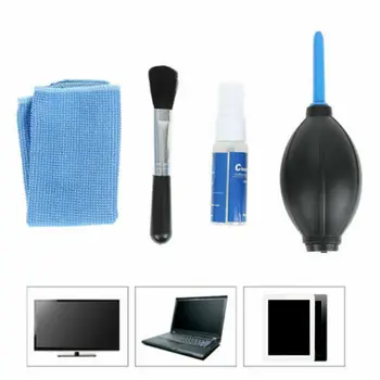 

New Computer Cleaning kit 4 in 1 Screen Cleaning Suits Kit For TV LED PC Monitor Laptop Tablet iPad Cleaner