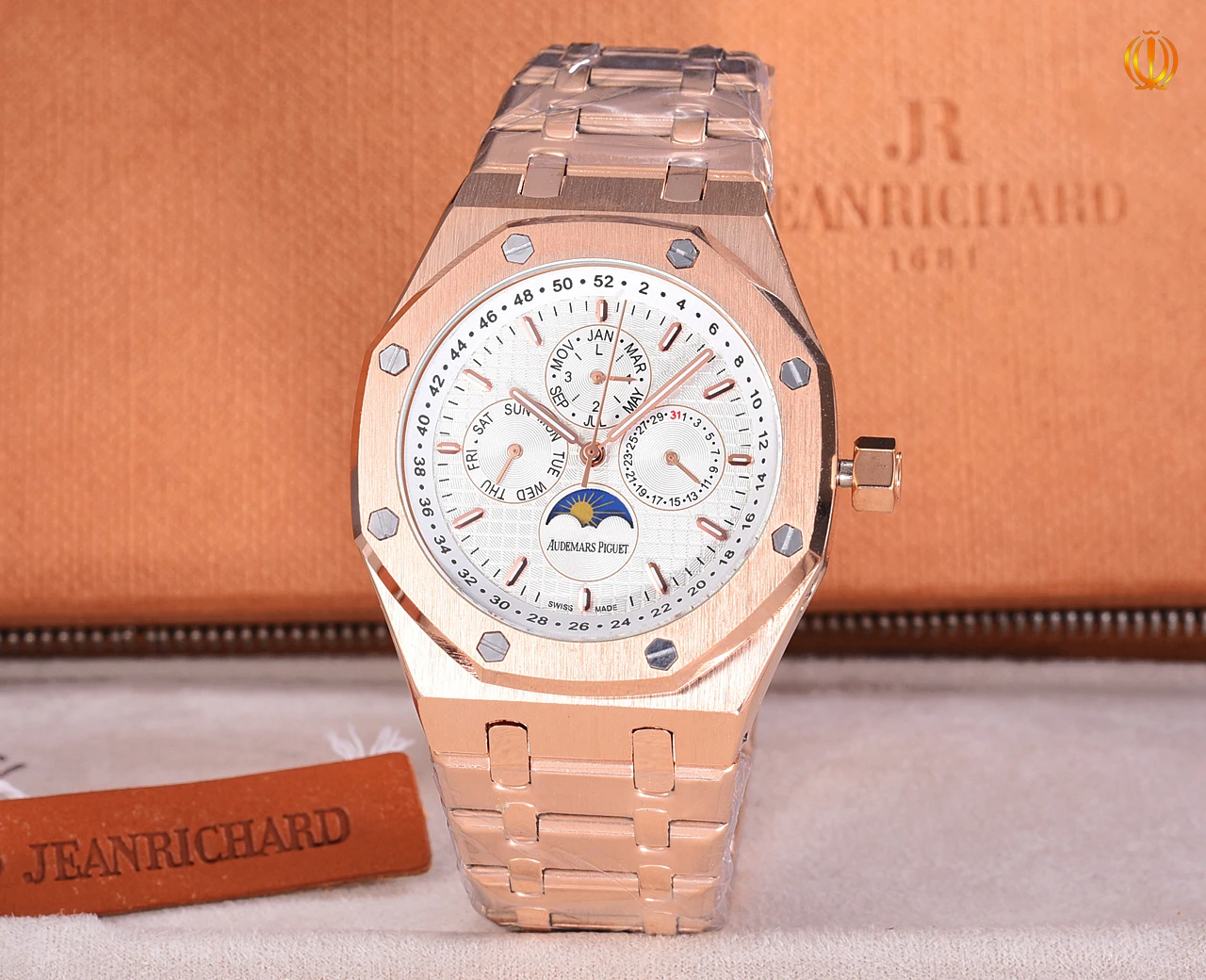 

U1 factory AAA high quality luxury brand men's watch ROYAL OAK series 26574B 41MM original strap 2813 automatic mechanical watch