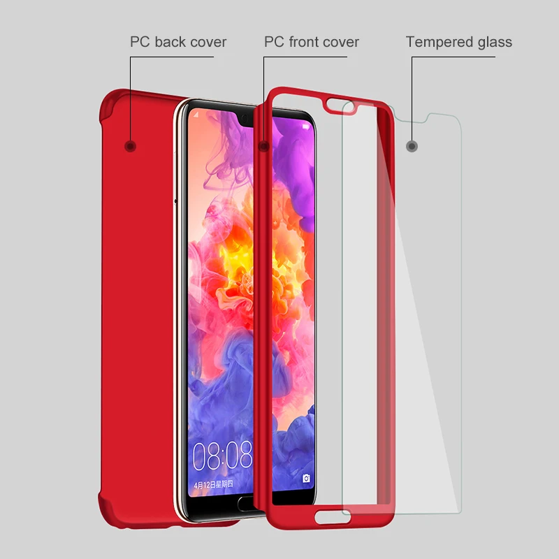 VEEAII Protective Full Cover Phone Case for Huawei P20 Lite Case P30 Pro Mate 10 20 for Huawei P30 Lite Case P10 P9 P Smart Case