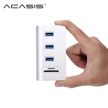 

USB Hub 3.0 TF SD Card Reader Multi USB 3.0 Hub USB Splitter High Speed 3 Ports Hab All In One For PC Computer Accessories