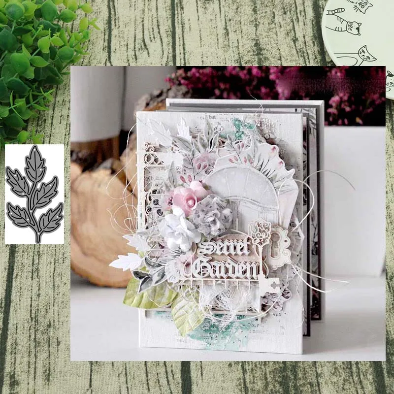 

AddyCraft 2019NEW Metal cutting dies cut die Leaves Scrapbook paper craft knife mould blade punch stencil