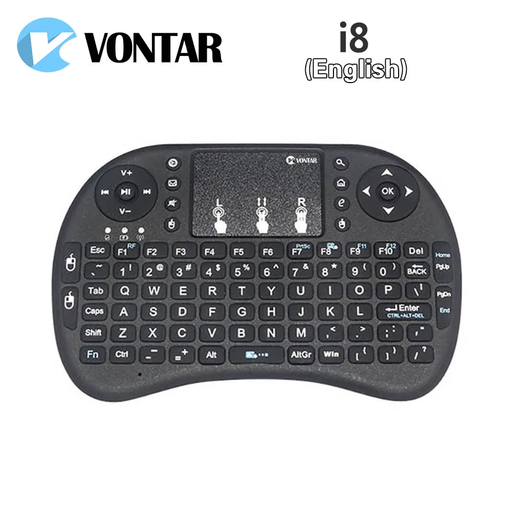 Беспроводная мини клавиатура 2 4 ГГц для Android TV приставки PS3 ПК|i8 keyboard|keyboard touchpadkeyboard