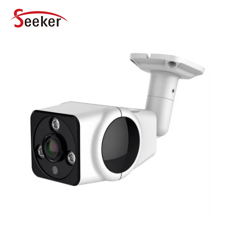 New Smart Home Wirless 1080P Wifi IP Camera Outdoor Bullet 2.0MP 180 Degree View Waterproof TF Card Support With Power Adapter