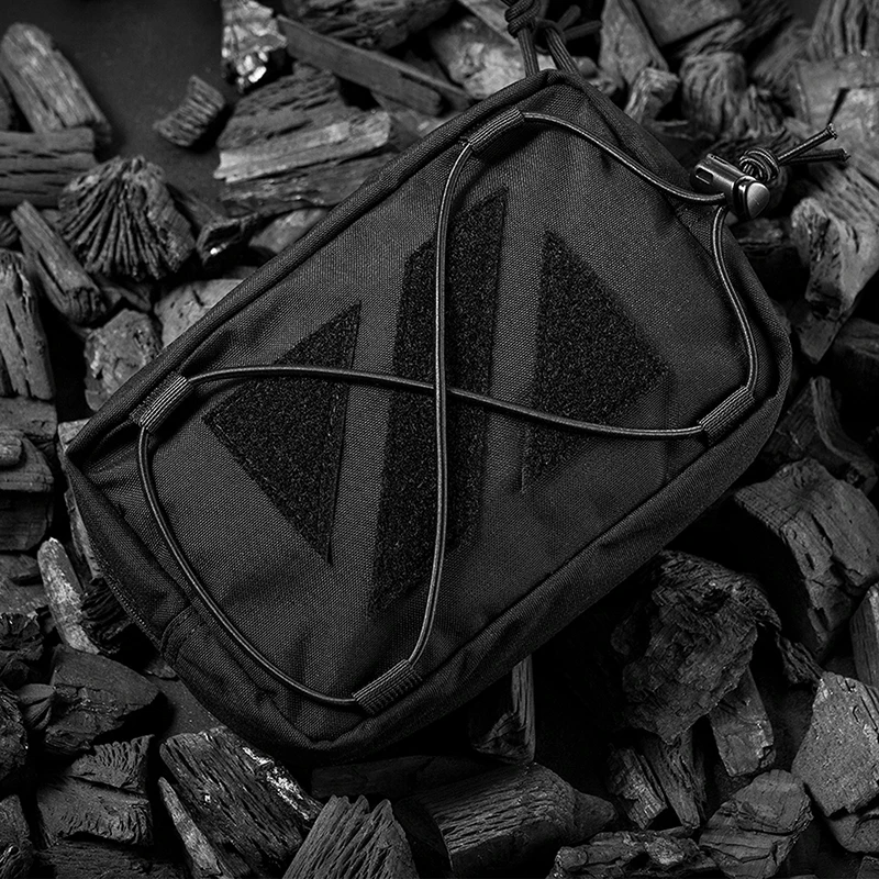 OneTigris EDC Molle сумка EMT/аптечка тактическая лазерная резка X Bungee