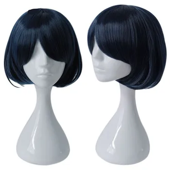 

Tokyo Game SINoALICE Alice cosplay wig women Alice blue short hair wig costumes