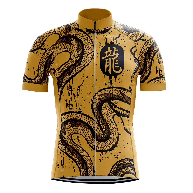 Jersey RUNCHITA summer Dragon pattern bike short sleeve cycling jersey go pro mtb jersey shirt tricota ciclismo para hombre - Цвет: Jersey    05