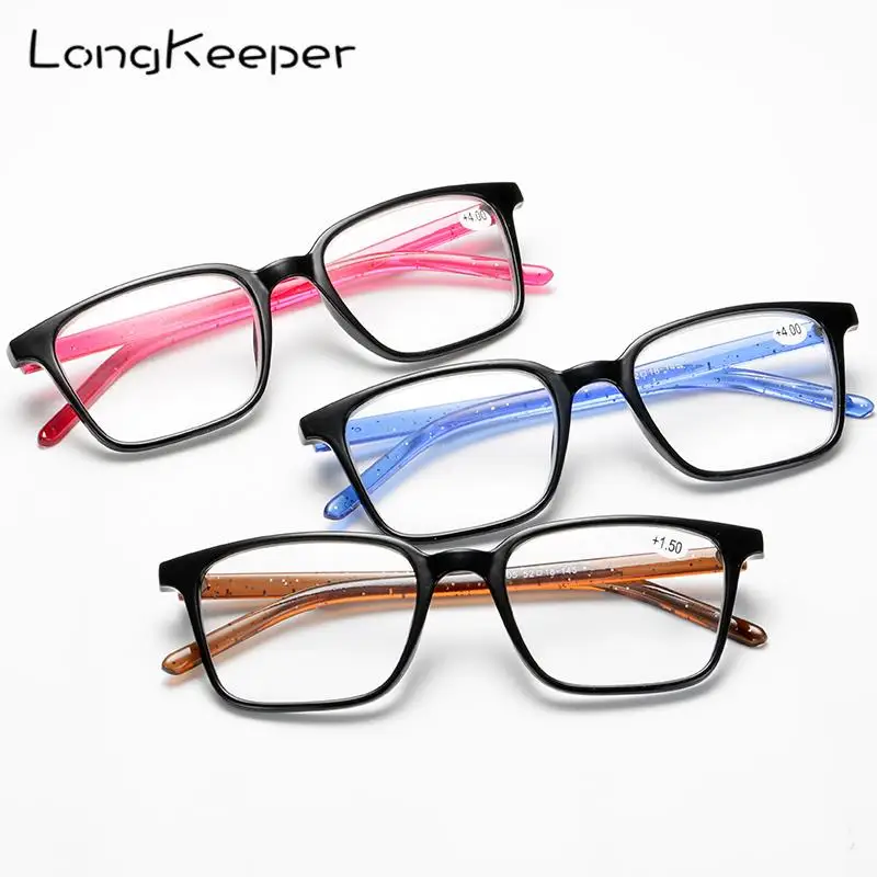 

LongKeeper Reading Glasses Men Women Computer Prescription Glasses Radiation Eye Protection Eyewear 1.0 1.5 2.0 2.5 3.0 3.5 4.0