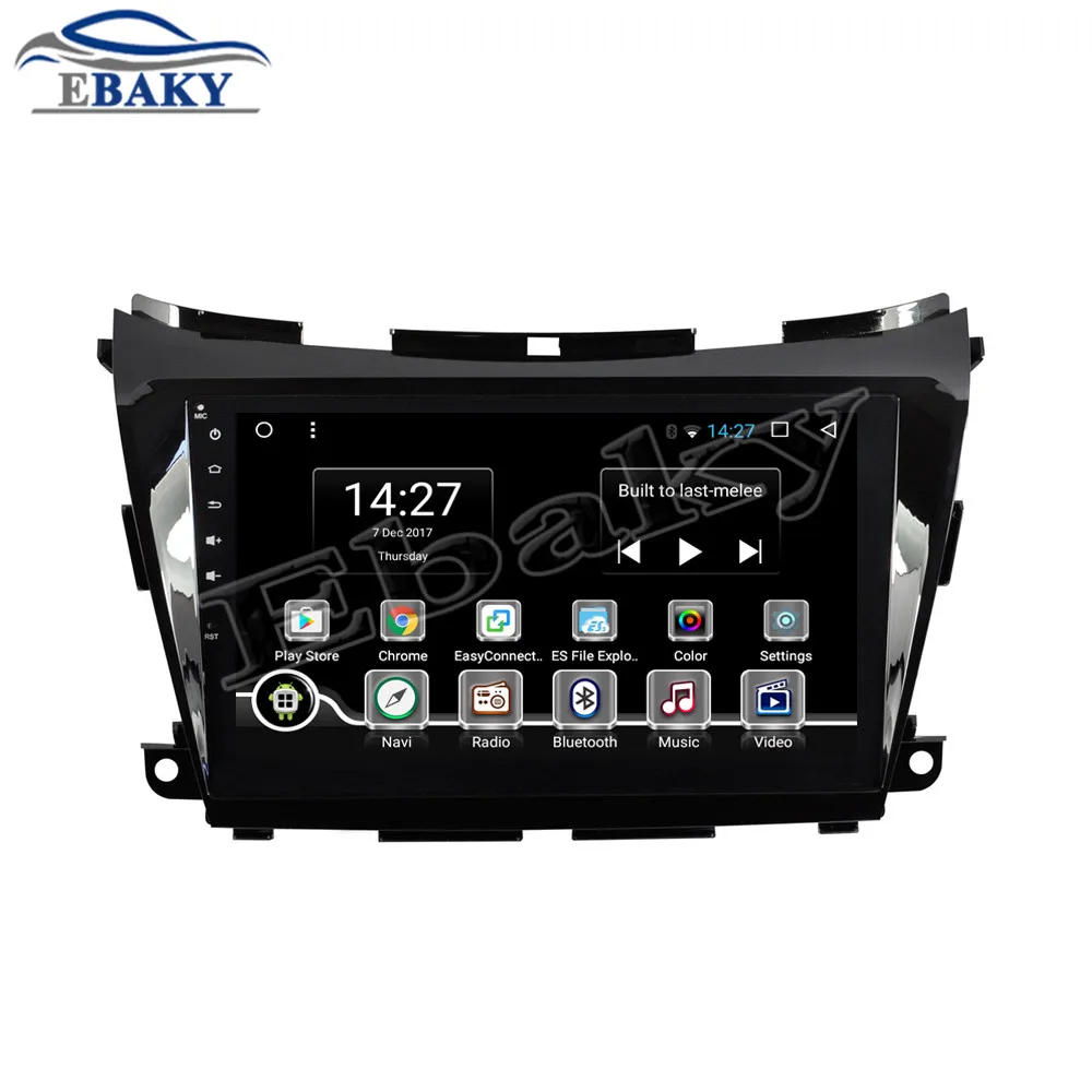 Excellent NaviTopia 10.1inch Octa Core Android 7.1 8.1 Car DVD GPS Navigation for Nissan Murano 2015 Auto Multimedia Radio Stereo 9