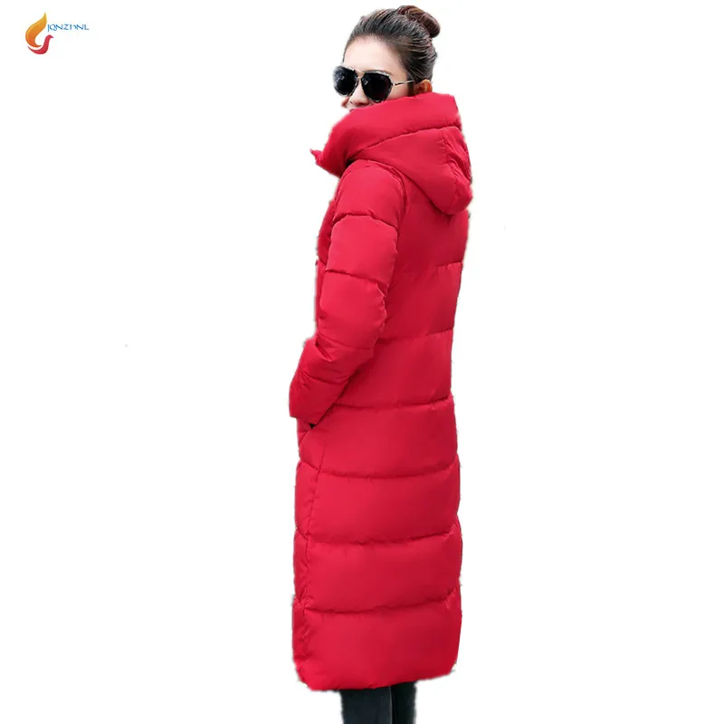 Парка женская Nouveau mode длинная парка из хлопка одежда хлопка| |