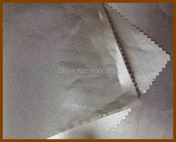 

RFID67#L plaid type RFID blocking fabric ripstop conductive fabric