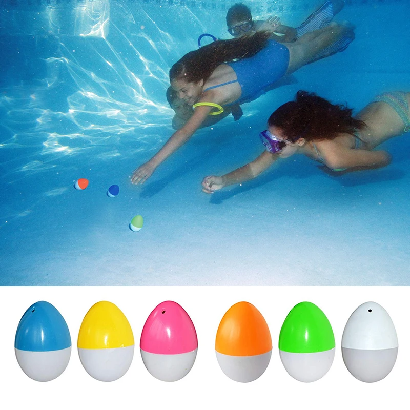 6 шт. игрушки для дайвинга подводный тонущий плавательный бассейн игрушка для дайвинга яйца Детские игрушки для игры подводный тренировочный подарок для детской вечеринки лучший