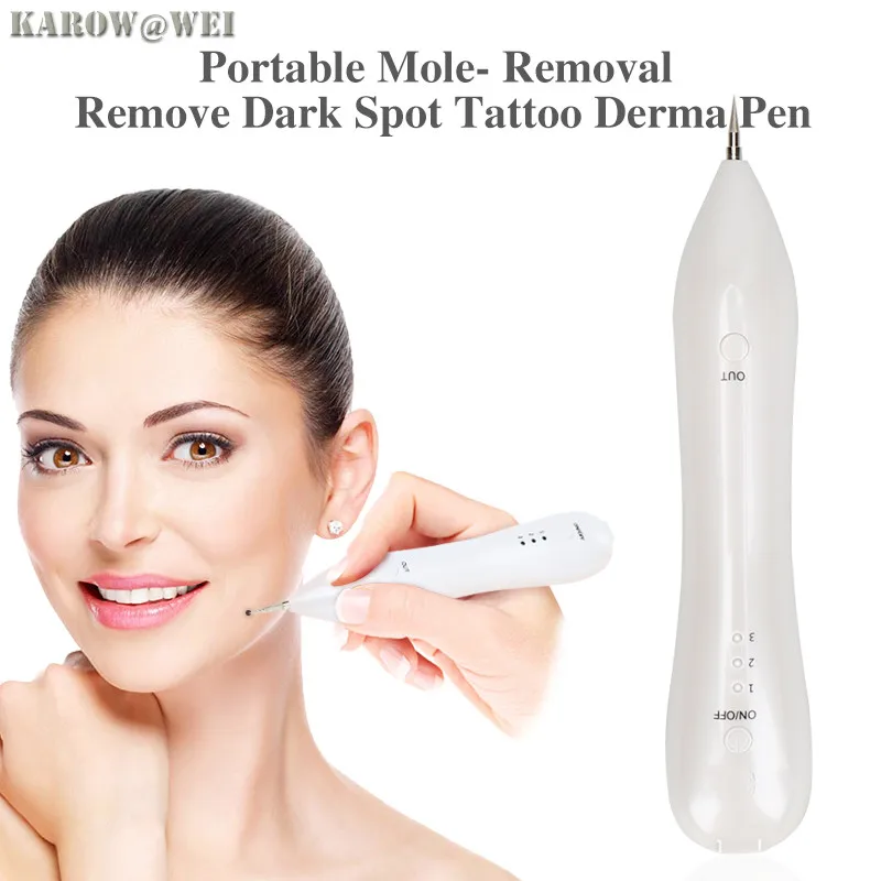 Tattoo Mole Removal Plasma Pen Laser Facial Freckle Dark Spot Remover Tool Wart Removal Machine
