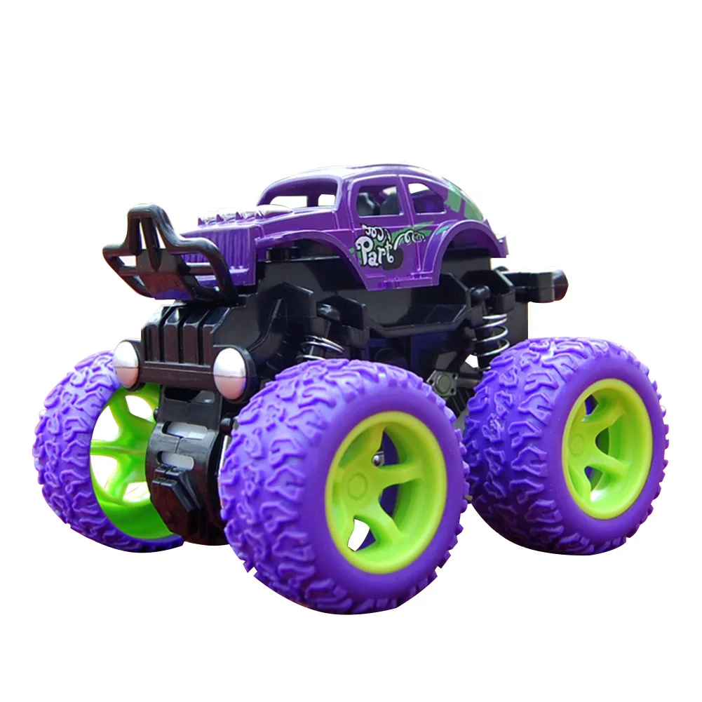 1PC Kids Cars Toys Monster Truck Inertia SUV Friction Power Vehicles Baby Boys Super Cars Blaze Truck Children Halloween Gifts