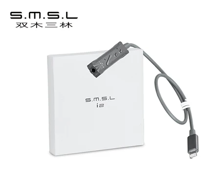 Мини усилитель для наушников S.M.S.L SMSL I2 Hi Fi портативный динамик DAC/Amp и разъем Lightning