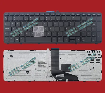 

New original UK standard For HP 15 17 Laptop keyboard with Black backlight Good working