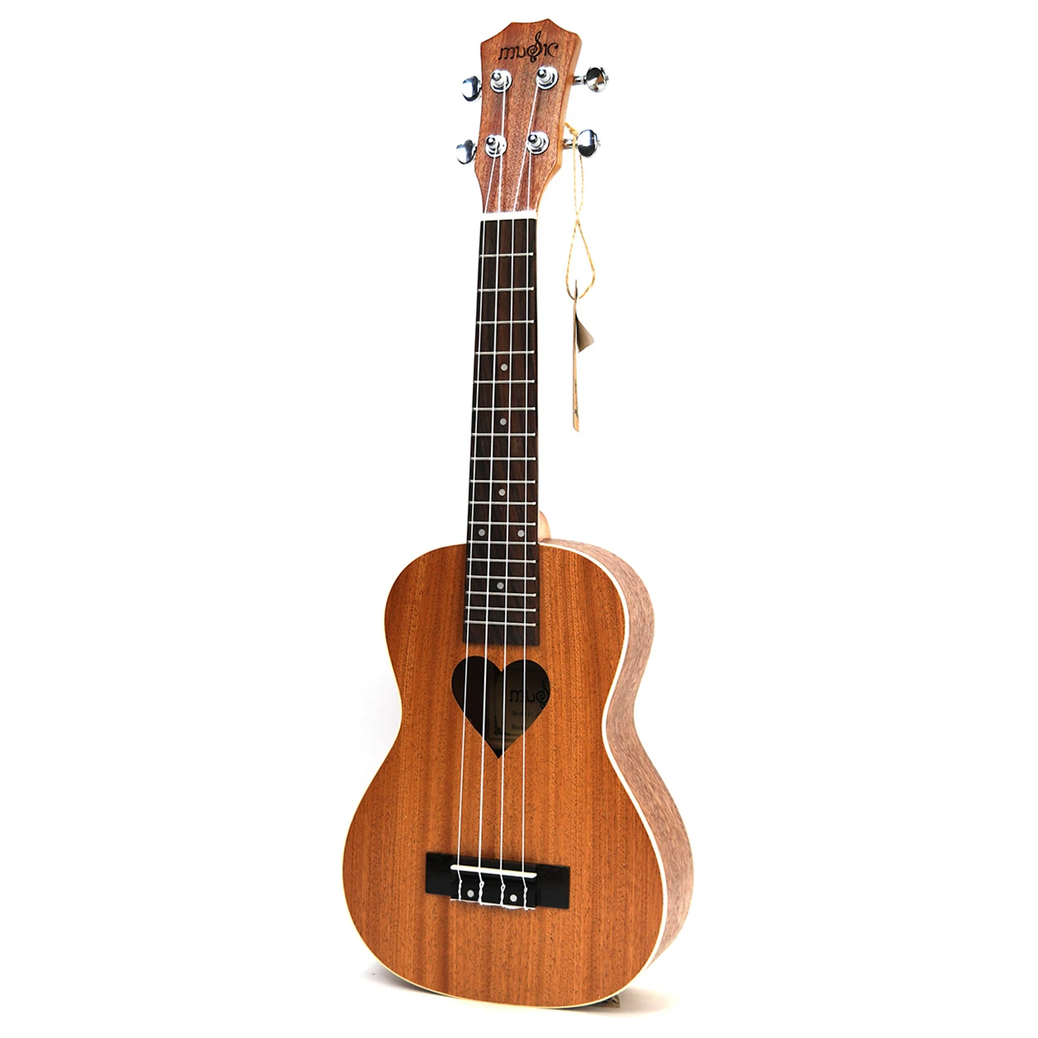 21 inch Soprano Uku4 Strings ukeSapele love guitaacoustic small small guitar solid body professional uke Concert
