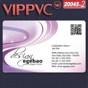 

20045-2 Card template for Translucent PVC Card Printing