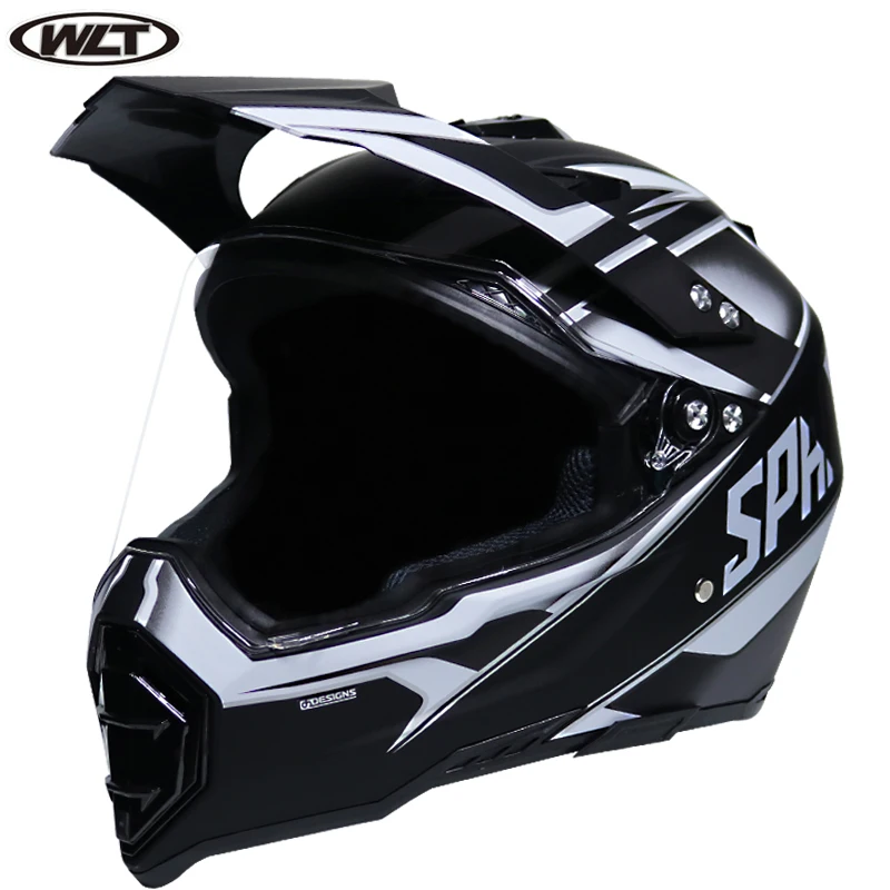 Мотоциклетный шлем casco capacete с объективом зимний ATV WLT-128 ветрозащитный шлем для мотокросса - Цвет: 3