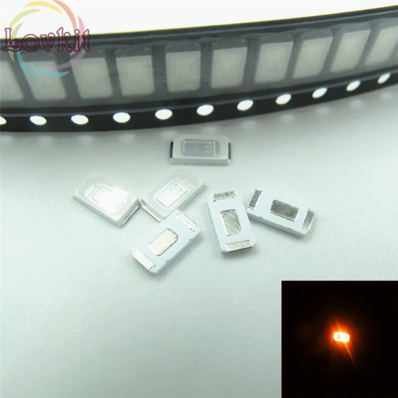 5000 шт/Паг 5630 5730 SMD оранжевый/Янтарный светодиод SMT чип лампа Бусины Подходит для DIY