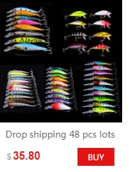 30 шт./лот рыболовные приманки жесткие приманки 30 цветов микс Minnow Lure и VIB Bait Crankbait пластиковые рыболовные снасти Pesca