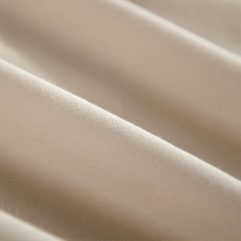 Waliicorners New Cotton linens beige Embroidery Luxury Bedding set King Queen size Bed set Duvet cover Bedsheet Pillowcases 12 4