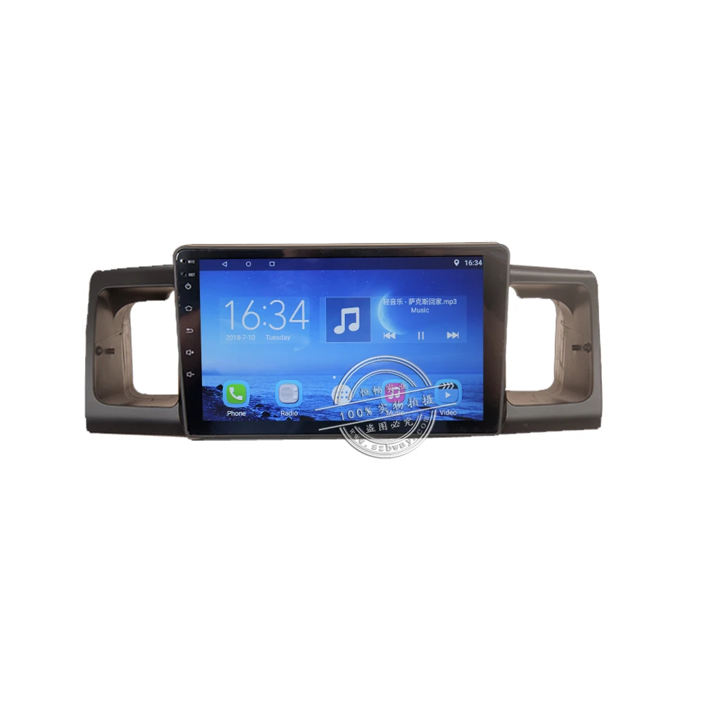 Cheap HACTIVOL 9" Quadcore car radio for Toyota Corolla EX 2013 android 7.0 car DVD player gps navigation with 1G RAM 16G ROM 1