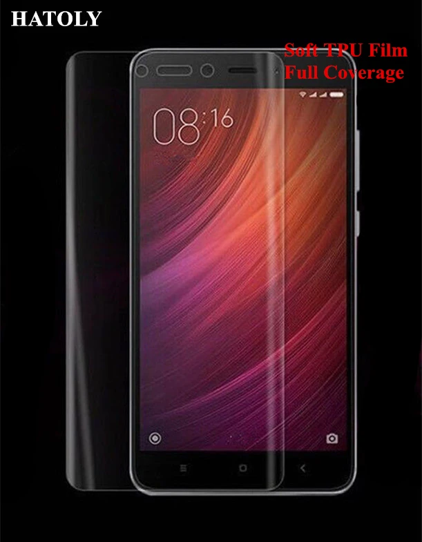 Для Xiaomi Redmi 4X Защитное стекло для пленка 9H приклеенная Защитная экрана телефона