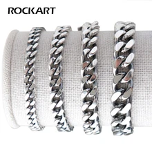 ROCKART чистого 925 пробы серебра персонализированные преувеличенные N Тип браслет для женщин ювелирные украшения S925 корейский стиль