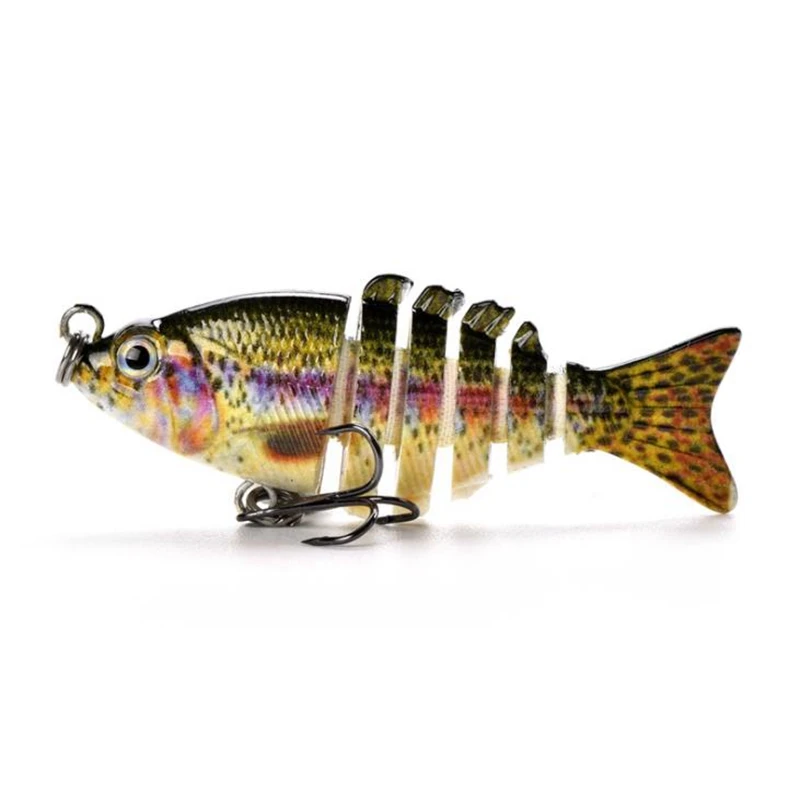 1 шт. 5 см 2 г мини приманка для рыбалки Sahte Yemler Swimbait Grankbait жесткая мульти шарнирная