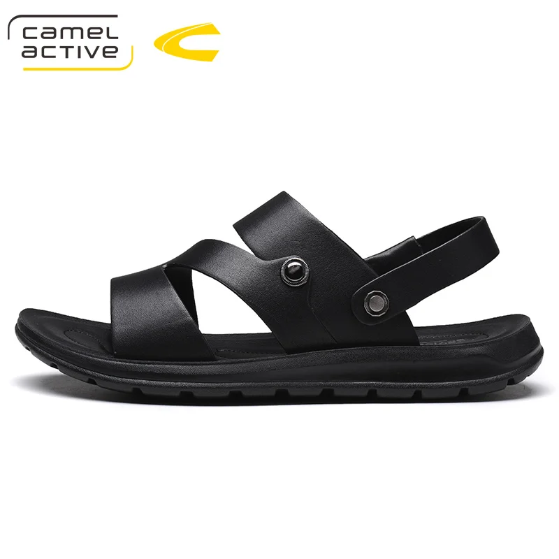 Camel Active/Мужская обувь; дизайнерские сандалии для спилок; летние мужские шлепанцы; пляжные дышащие сандалии-гладиаторы с пряжкой