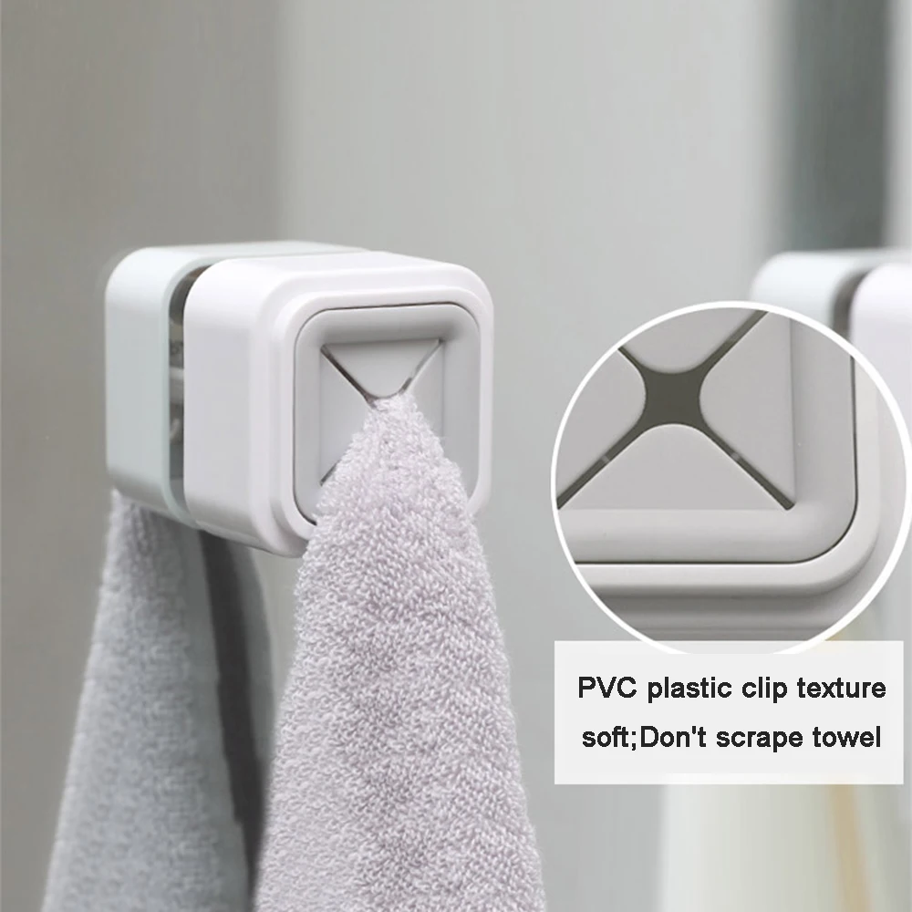 1PCS Convenient Holder Sucker Wall Window Bathroom Tool Kitchen Storage Hooks Washing Cloth Hanger Rack Towel