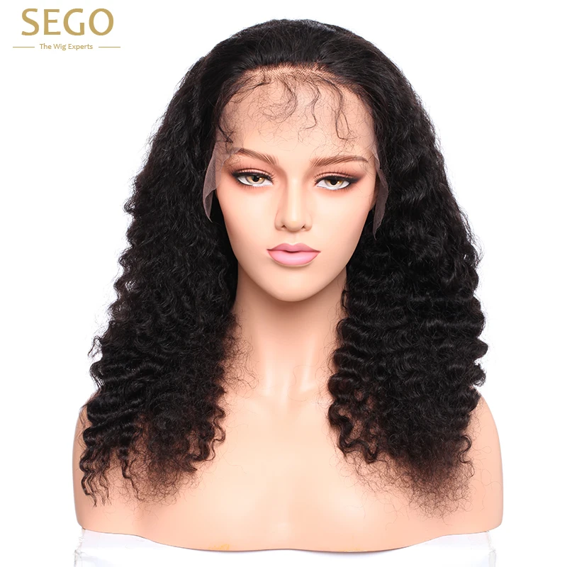 Curly Wig Brazilian Lace Front Human Hair Wigs Baby Hair Lace Front Wig