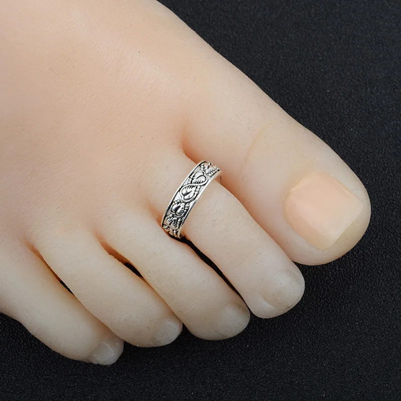 Summer new Vintage Style love Totem pattern Opening ring KNUCKLE RING for woman Carved fashion jewelry | Украшения и аксессуары