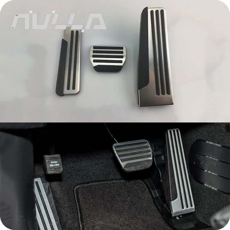NULLA Modified styling Foot Rest Pedals Gas Fuel Brake Pedal Automatic