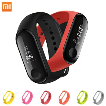 

Xiaomi Mi Band 3 0.78 Inch OLED miband 3 Heart Rate Tracker Instant Message 50M Waterproof Caller ID Vibration Clock In Stock