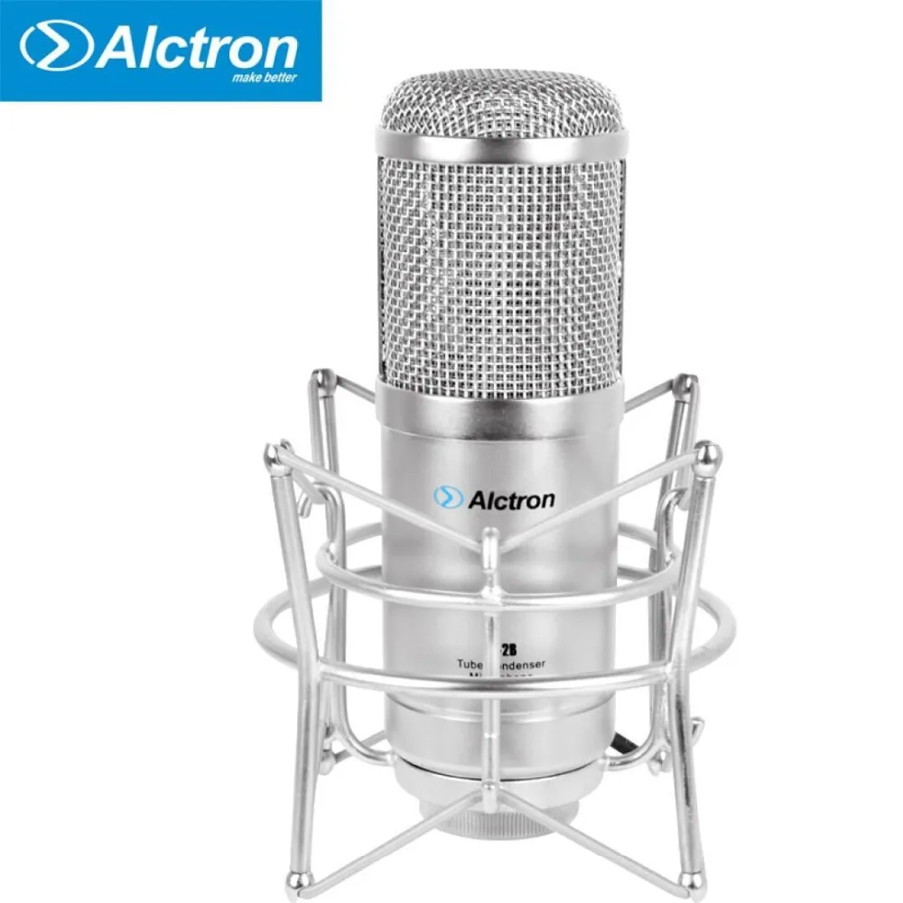 

100% Original Alctron GT-2B Professional Large Diaphragm Tube Condenser Studio Microphone, Pro tube recording condenser mic.