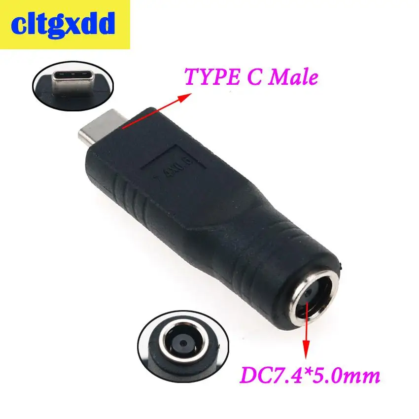 Usb type C Штекер 5 5x2 5/2 1 6 0*1 4 7 4*5 0 9*5 мм Женский адаптер питания постоянного тока для