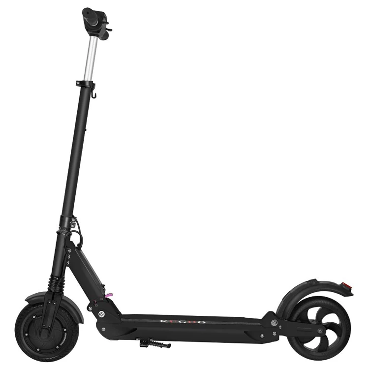 Top KUGOO S1 patinete electrico adulto scooter plegable 350W Motor Folding 8 inch 30KM Mileage LCD screen Electric Folding Scooter 19