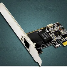 Gigabit Ethernet PCI-Express PCI-E адаптер сетевой карты RTL8111E Чипсет