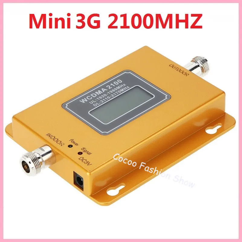 

Mini 3G Signal Booster 2100Mhz UMTS Signal Repeater WCDMA Signal Amplifier Cell Phone Signal Booster Amplifier WIth LCD Display