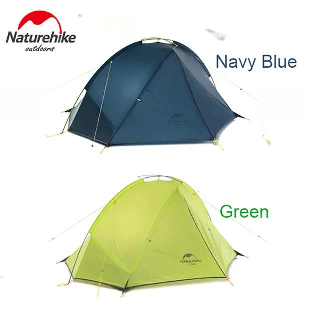 NatureHike 1.4-1.6 Kg Tagar 1-2 Person Tent Camping Backpack Tent 20D Ultralight Fabric NH17T140-J 4