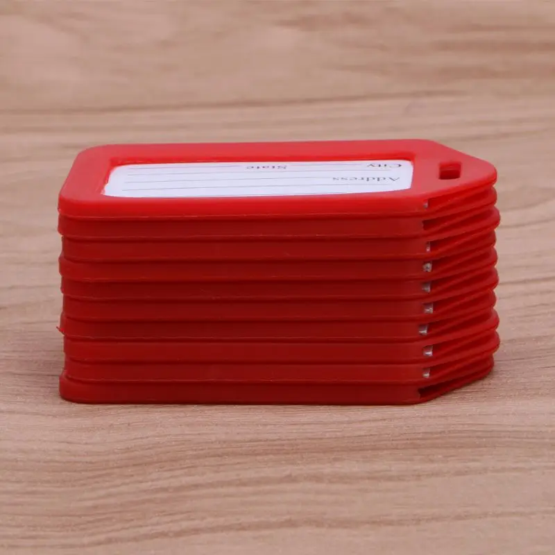 2019 New 10Pcs Travel Luggage Tags Address Cards Bag Suitcase ID Airlines Baggage Labels 2019 New 10Pcs Travel Luggage Tags Address Cards Bag Suitcase ID Airlines Baggage Labels